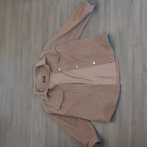Corduroy shacket / light brown / L - Picture 1 of 4